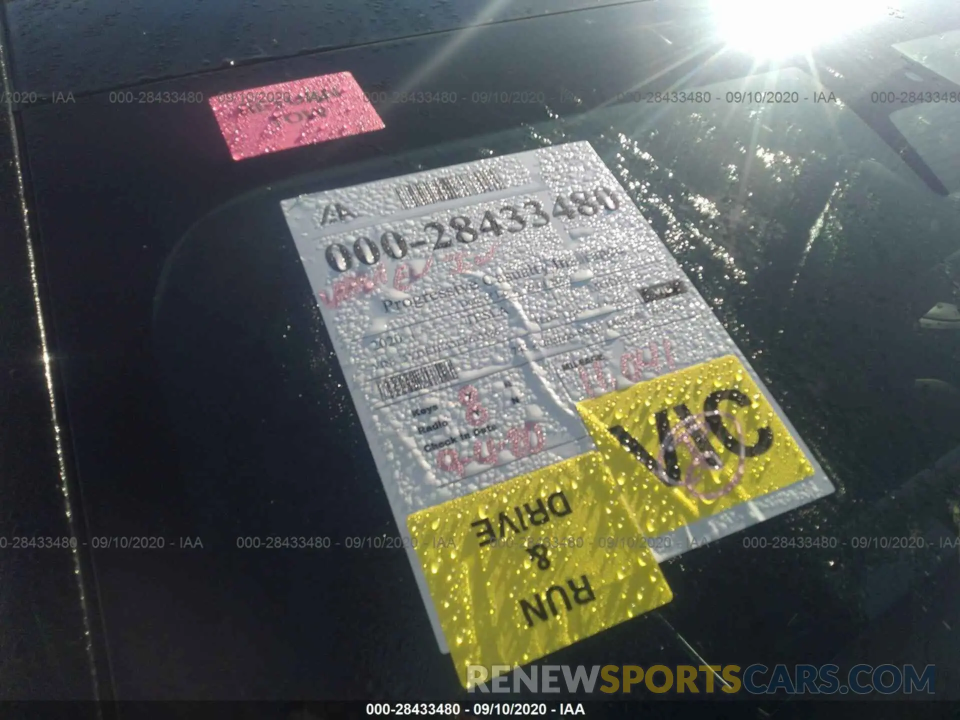 7 Photograph of a damaged car 5YJ3E1EA3LF633586 TESLA MODEL 3 2020