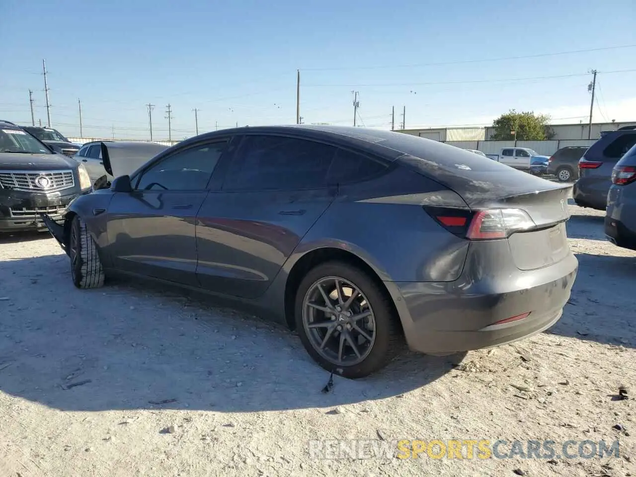 2 Photograph of a damaged car 5YJ3E1EA3LF658049 TESLA MODEL 3 2020
