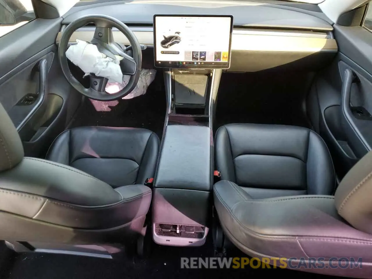 8 Photograph of a damaged car 5YJ3E1EA3LF658049 TESLA MODEL 3 2020