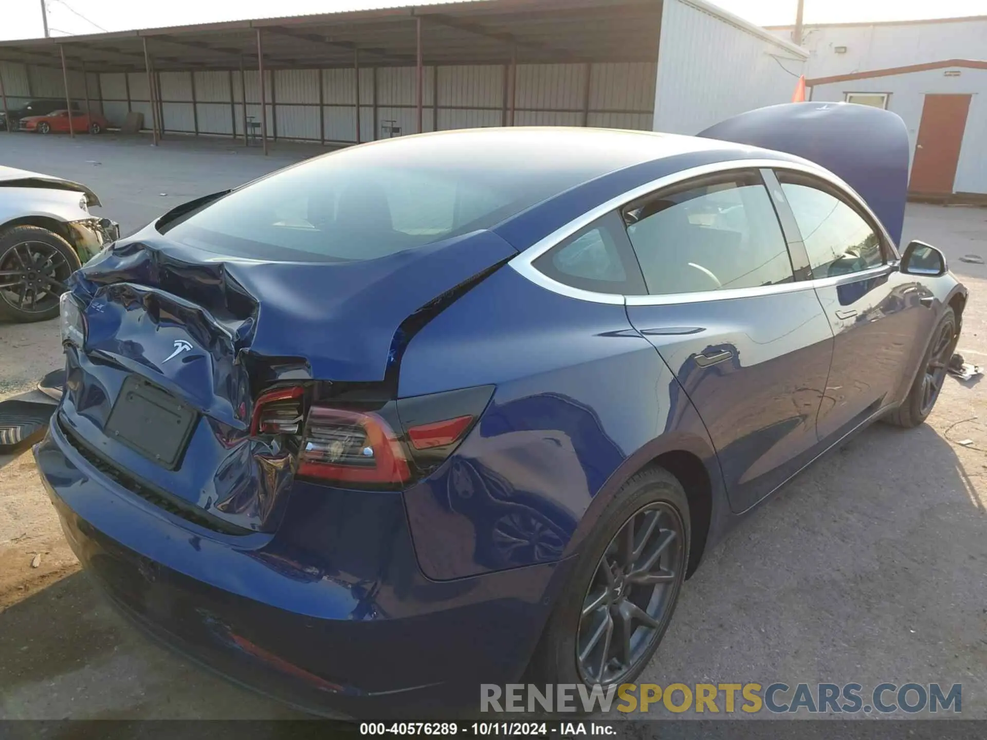 4 Фотография поврежденного автомобиля 5YJ3E1EA3LF659590 TESLA MODEL 3 2020