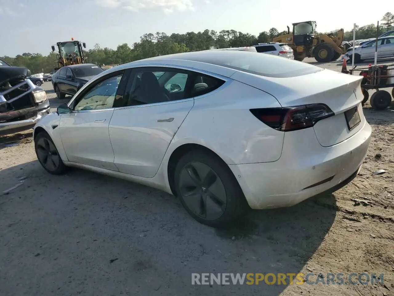 2 Photograph of a damaged car 5YJ3E1EA3LF659962 TESLA MODEL 3 2020