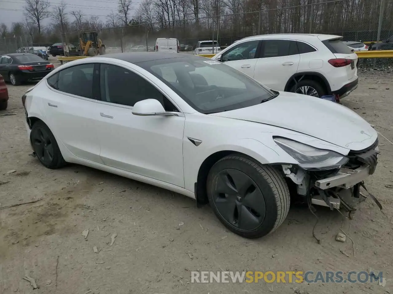 4 Photograph of a damaged car 5YJ3E1EA3LF785240 TESLA MODEL 3 2020