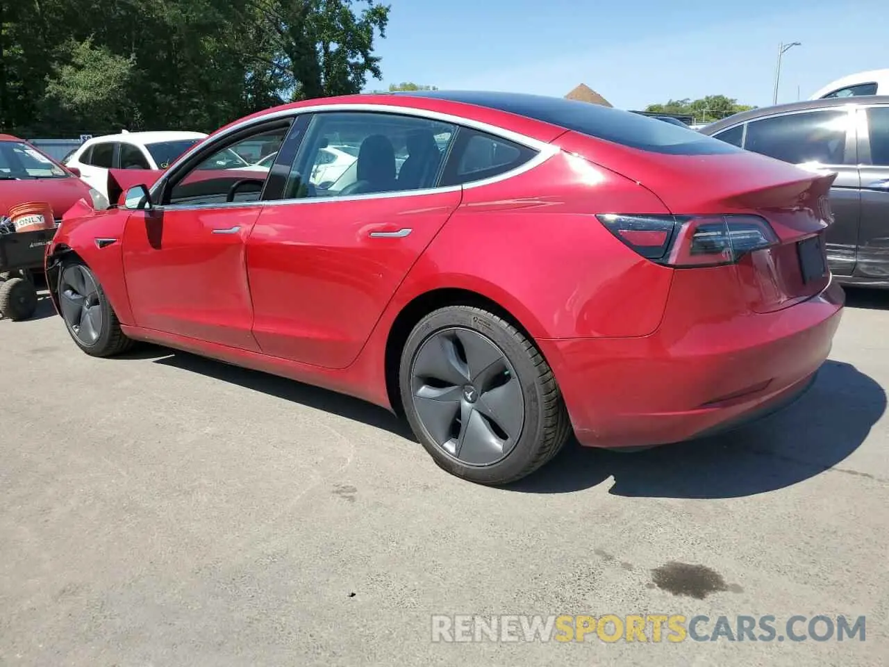 2 Фотография поврежденного автомобиля 5YJ3E1EA3LF792348 TESLA MODEL 3 2020