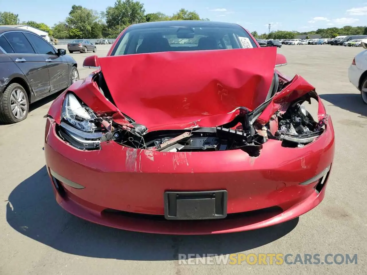 5 Фотография поврежденного автомобиля 5YJ3E1EA3LF792348 TESLA MODEL 3 2020