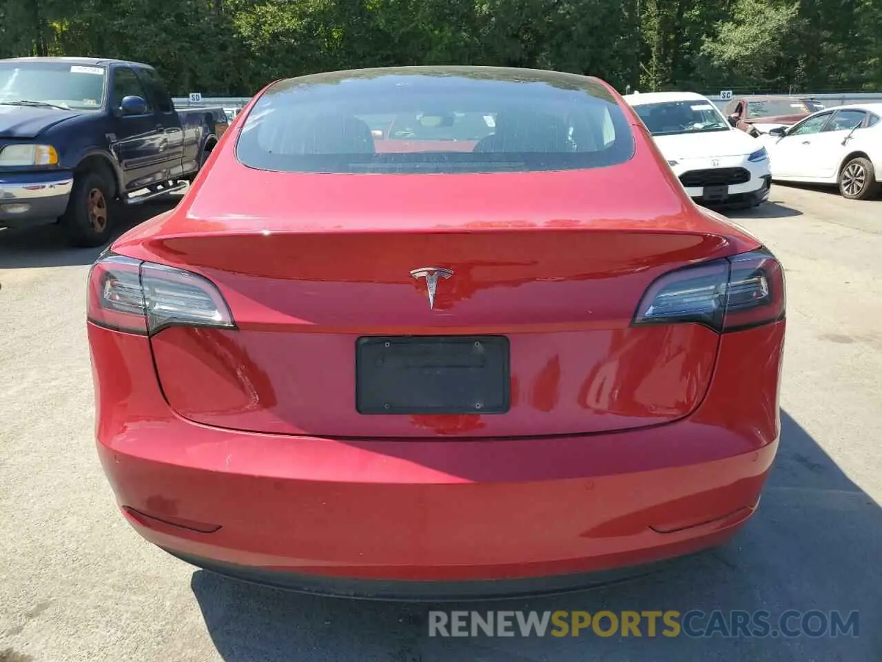 6 Фотография поврежденного автомобиля 5YJ3E1EA3LF792348 TESLA MODEL 3 2020