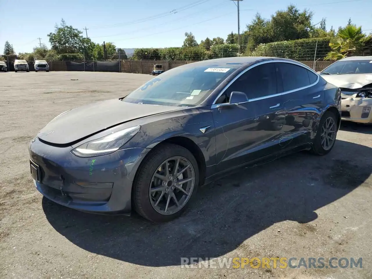 1 Фотография поврежденного автомобиля 5YJ3E1EA3LF798988 TESLA MODEL 3 2020