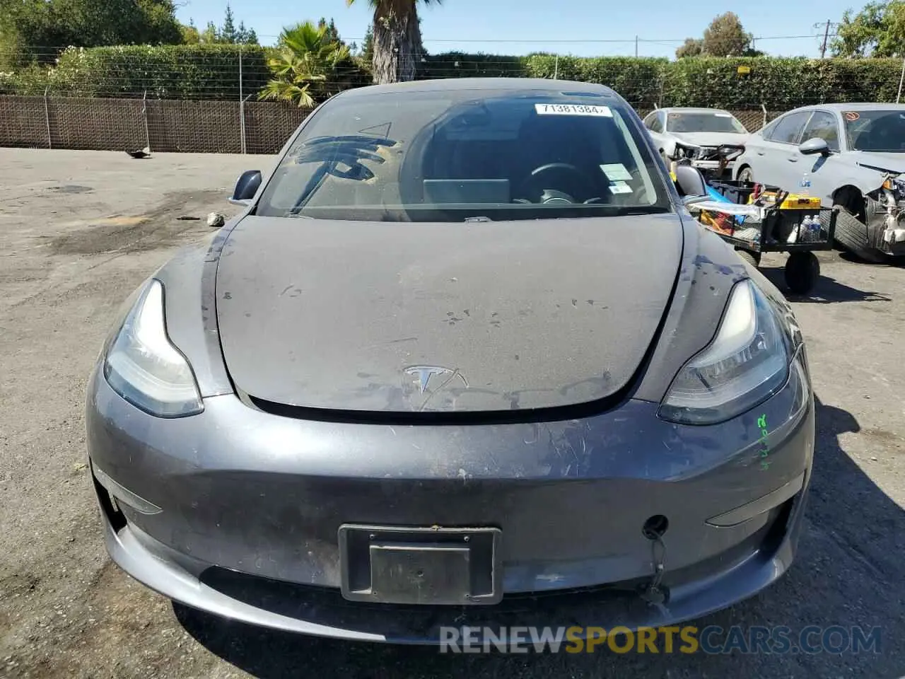 5 Фотография поврежденного автомобиля 5YJ3E1EA3LF798988 TESLA MODEL 3 2020