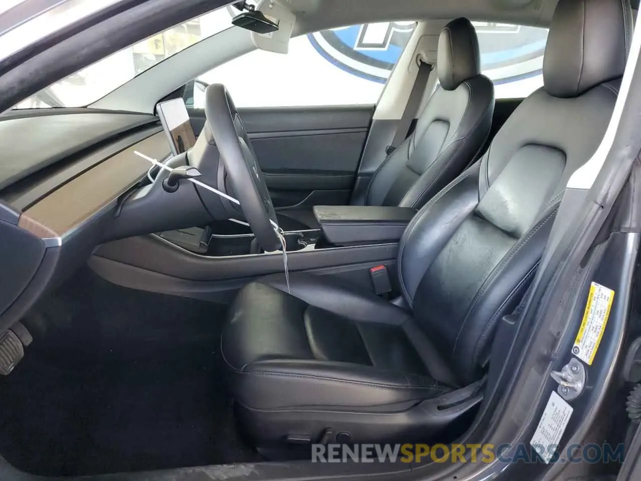 7 Photograph of a damaged car 5YJ3E1EA3LF803624 TESLA MODEL 3 2020