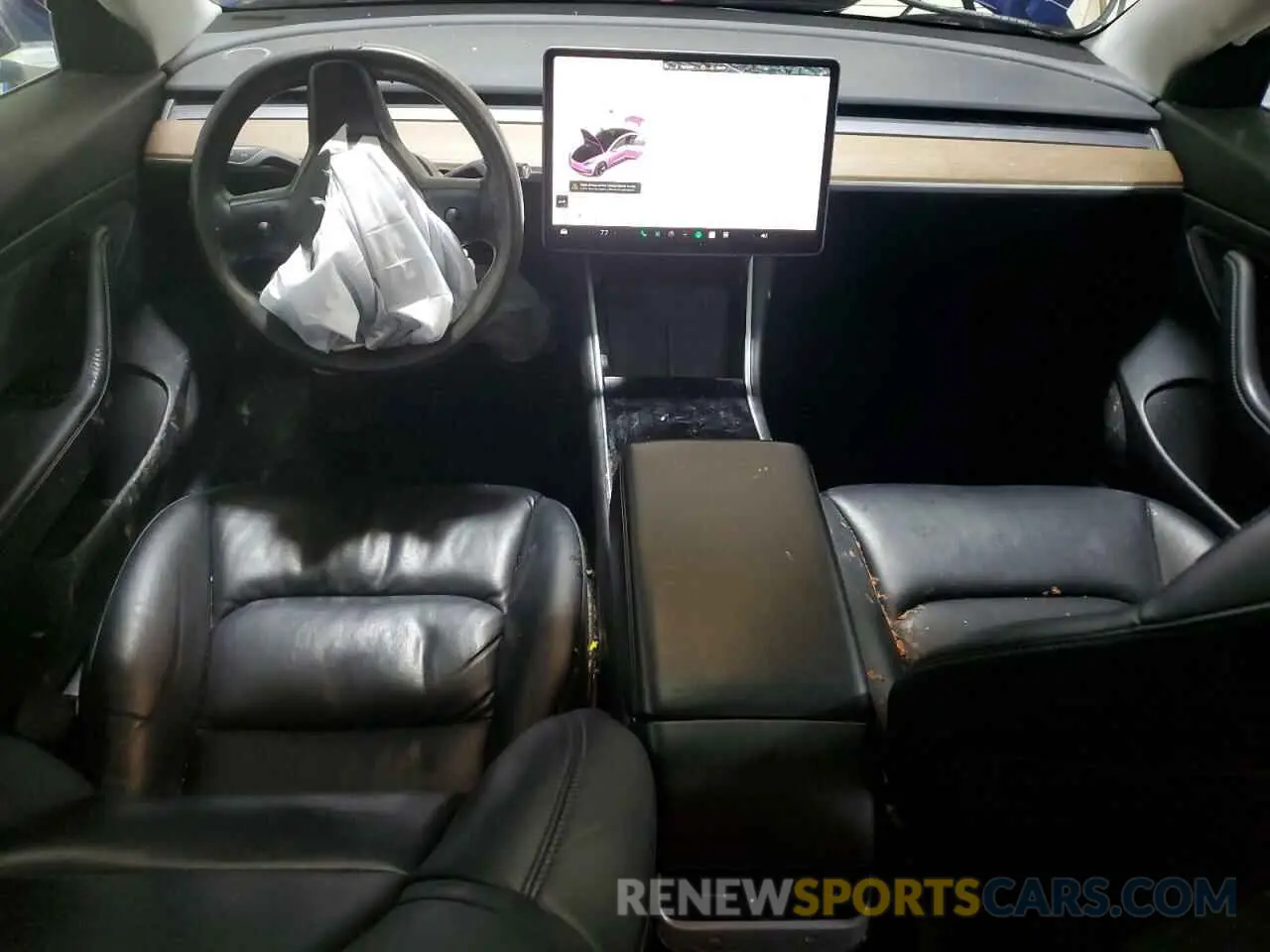 8 Photograph of a damaged car 5YJ3E1EA3LF803784 TESLA MODEL 3 2020