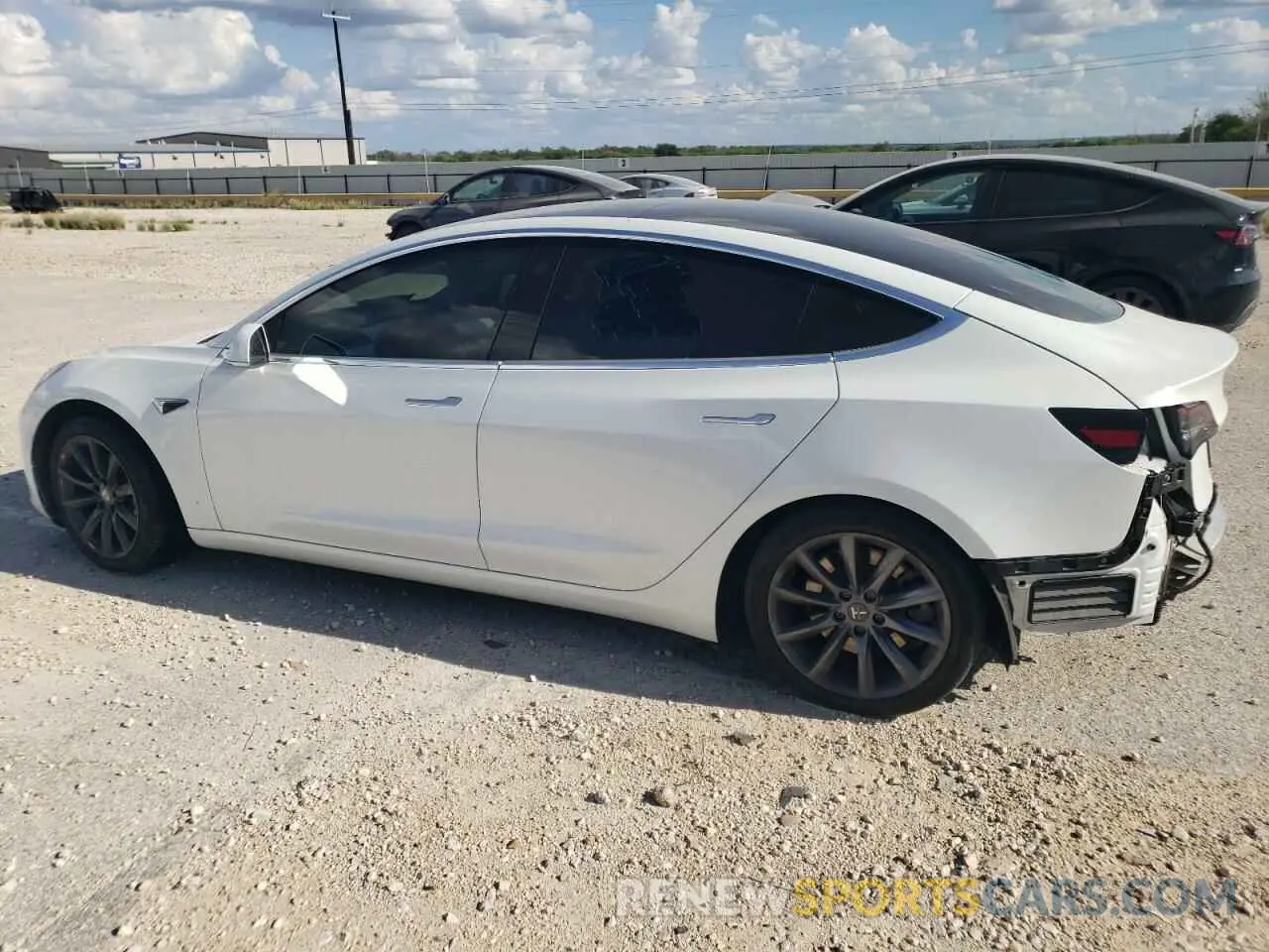 2 Фотография поврежденного автомобиля 5YJ3E1EA3LF804966 TESLA MODEL 3 2020