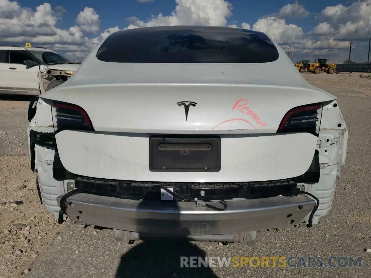 6 Фотография поврежденного автомобиля 5YJ3E1EA3LF804966 TESLA MODEL 3 2020