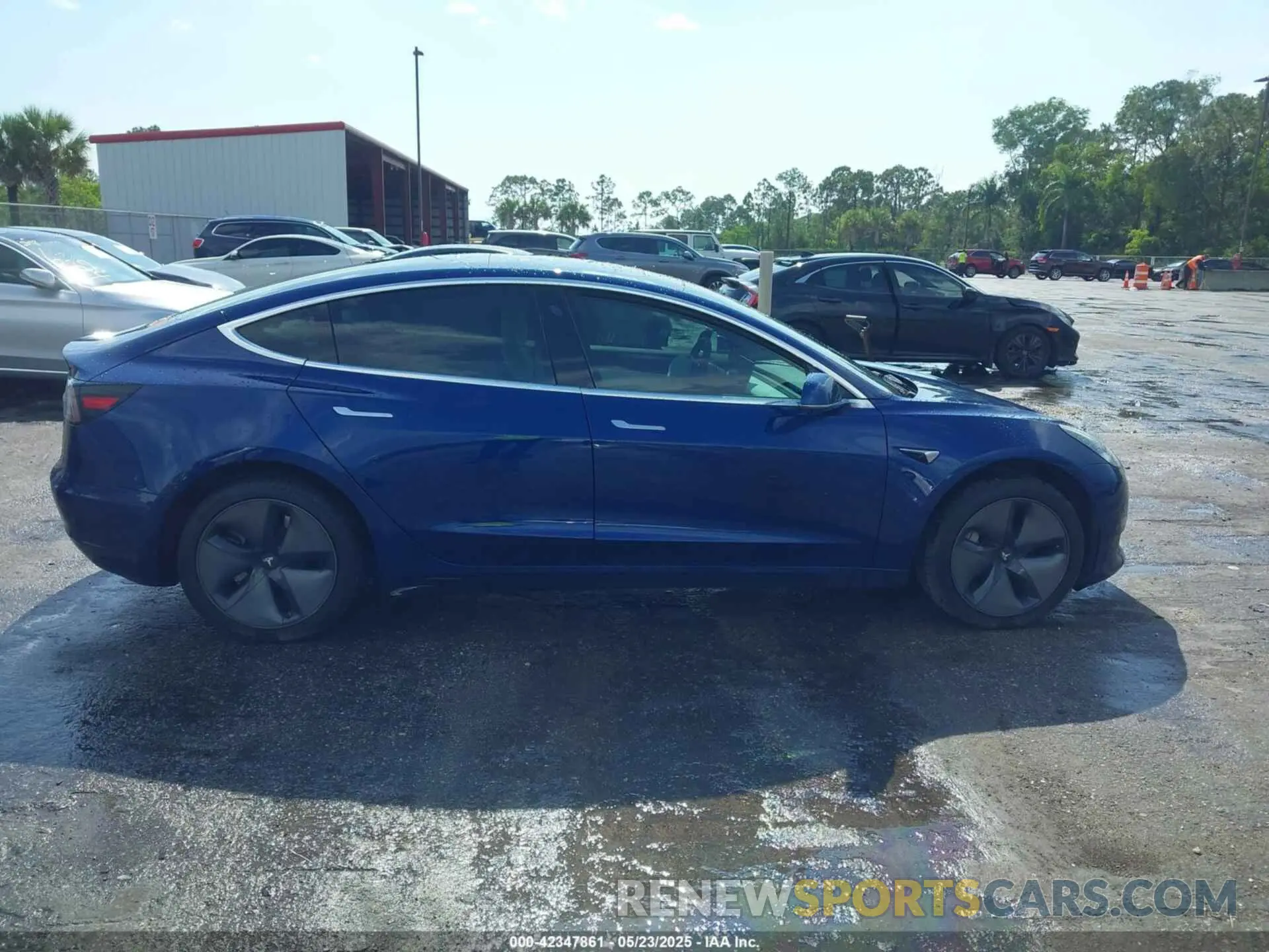 13 Photograph of a damaged car 5YJ3E1EA4LF591056 TESLA MODEL 3 2020