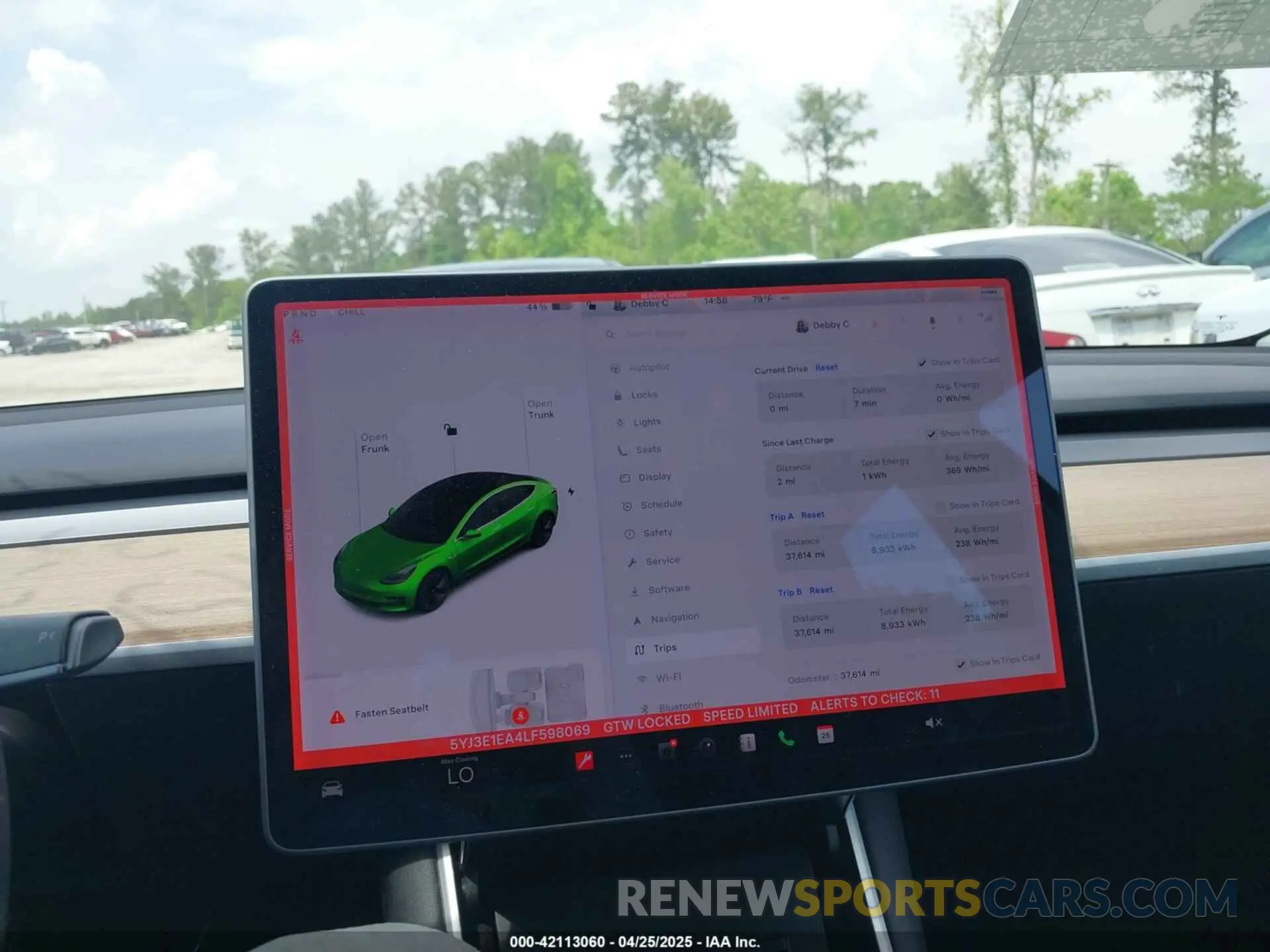 18 Фотография поврежденного автомобиля 5YJ3E1EA4LF598069 TESLA MODEL 3 2020