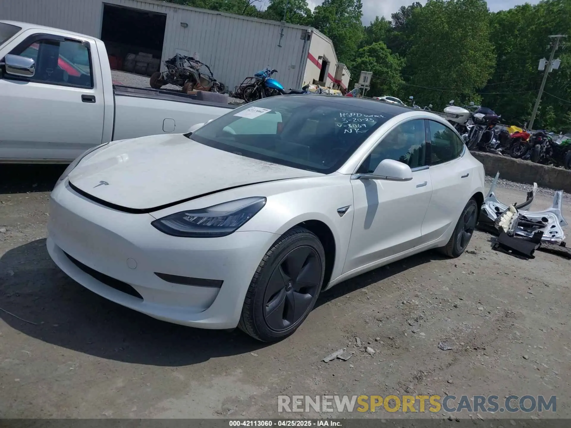 2 Фотография поврежденного автомобиля 5YJ3E1EA4LF598069 TESLA MODEL 3 2020
