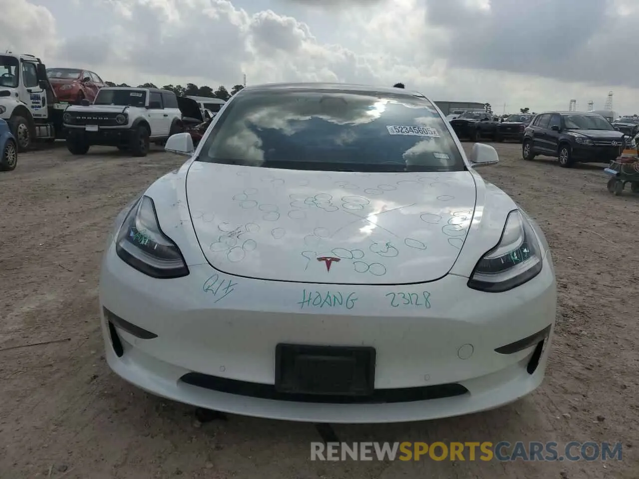 5 Photograph of a damaged car 5YJ3E1EA4LF634049 TESLA MODEL 3 2020