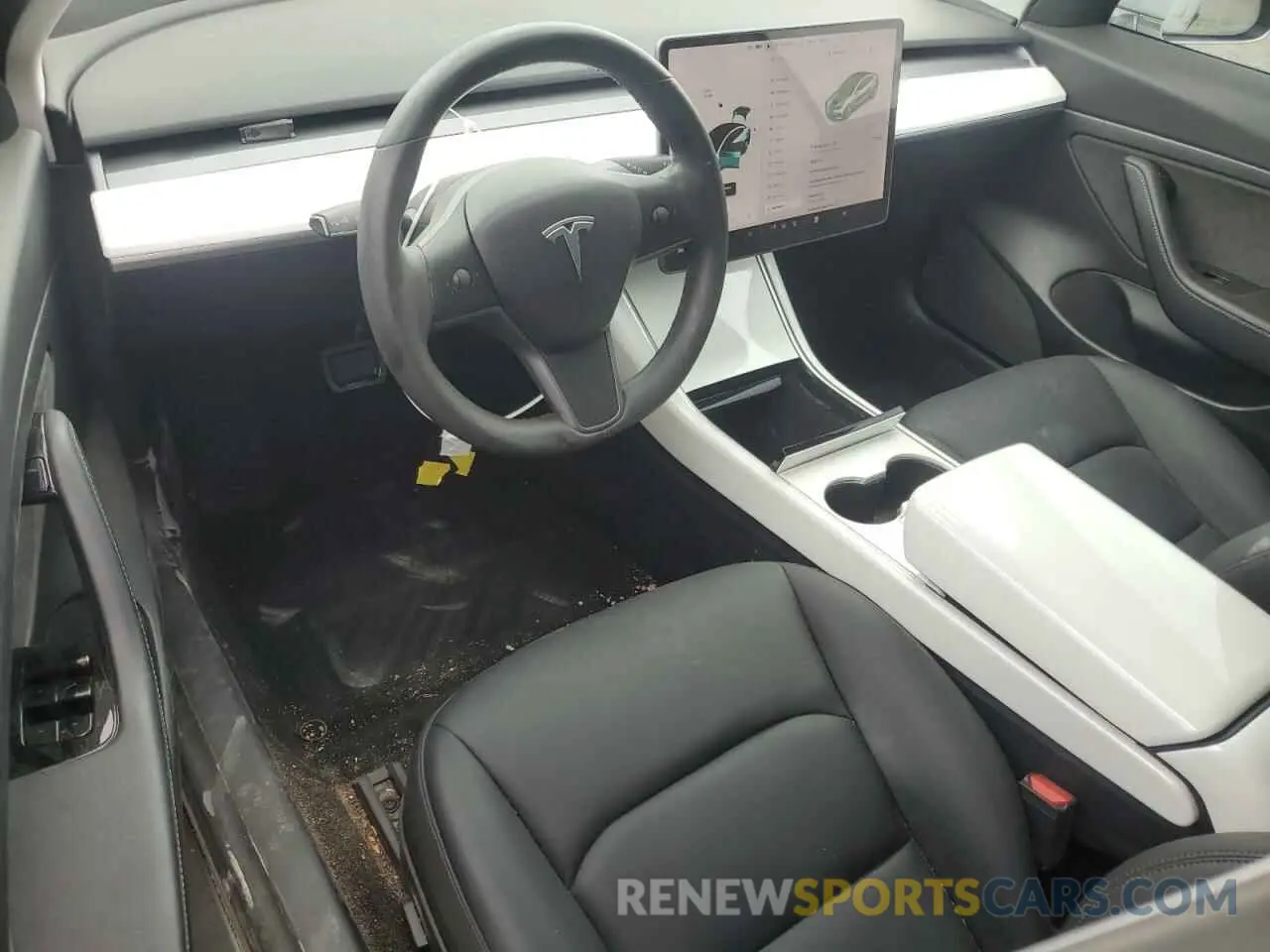8 Photograph of a damaged car 5YJ3E1EA4LF634424 TESLA MODEL 3 2020