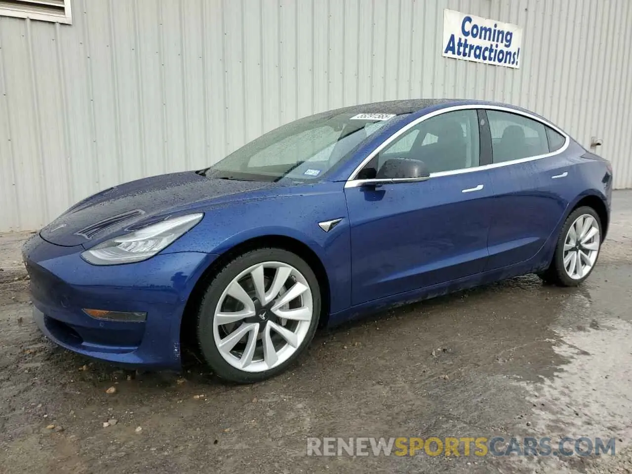 1 Фотография поврежденного автомобиля 5YJ3E1EA4LF645858 TESLA MODEL 3 2020