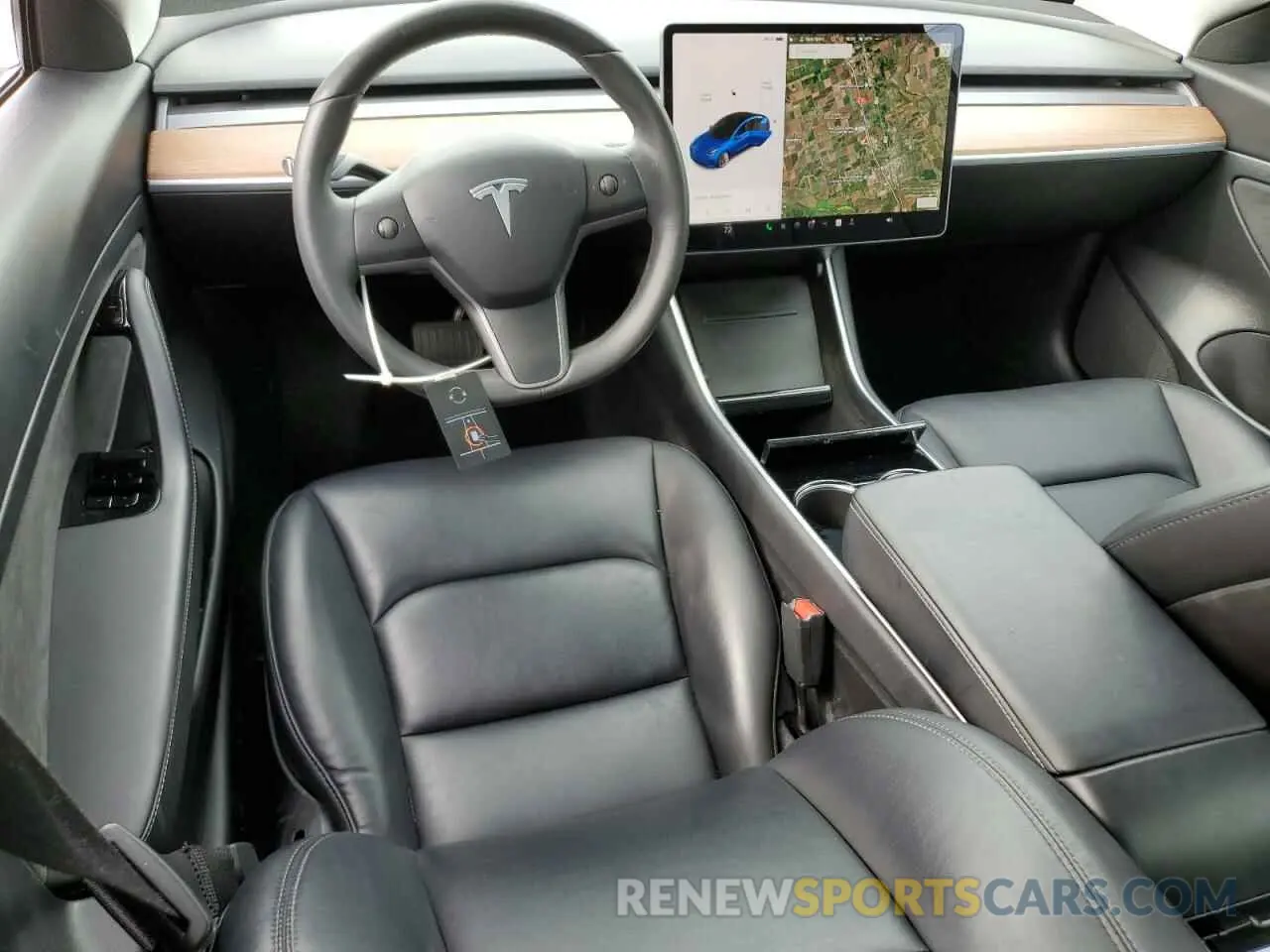 8 Фотография поврежденного автомобиля 5YJ3E1EA4LF645858 TESLA MODEL 3 2020