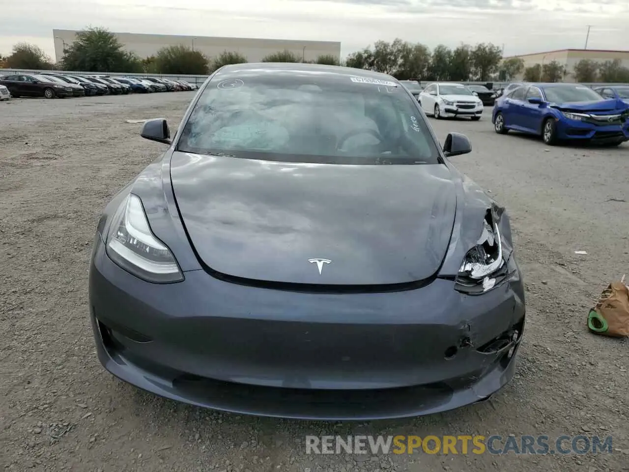 5 Photograph of a damaged car 5YJ3E1EA4LF662210 TESLA MODEL 3 2020
