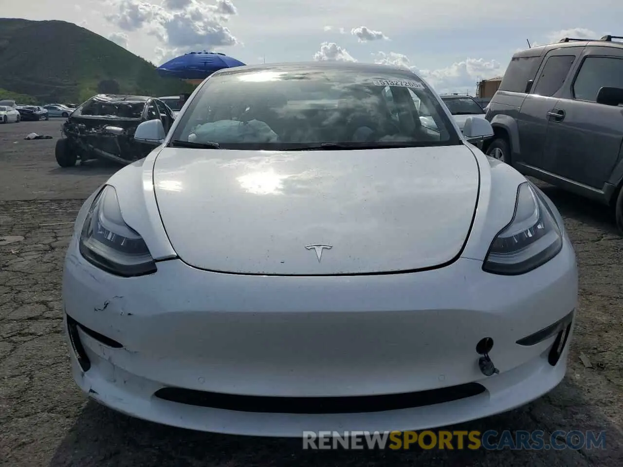 5 Фотография поврежденного автомобиля 5YJ3E1EA4LF745877 TESLA MODEL 3 2020