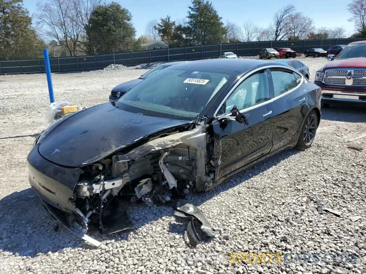 1 Фотография поврежденного автомобиля 5YJ3E1EA4LF784677 TESLA MODEL 3 2020