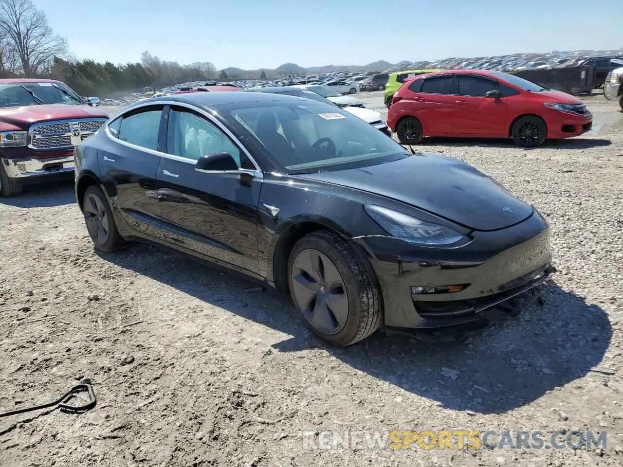 4 Фотография поврежденного автомобиля 5YJ3E1EA4LF784677 TESLA MODEL 3 2020