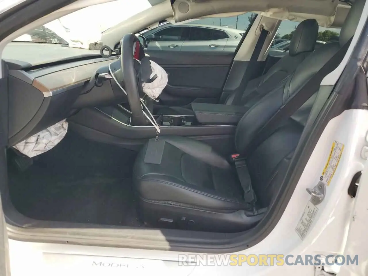 7 Photograph of a damaged car 5YJ3E1EA4LF793041 TESLA MODEL 3 2020