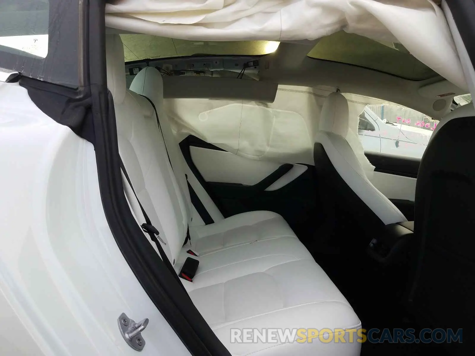 6 Photograph of a damaged car 5YJ3E1EA4LF793251 TESLA MODEL 3 2020