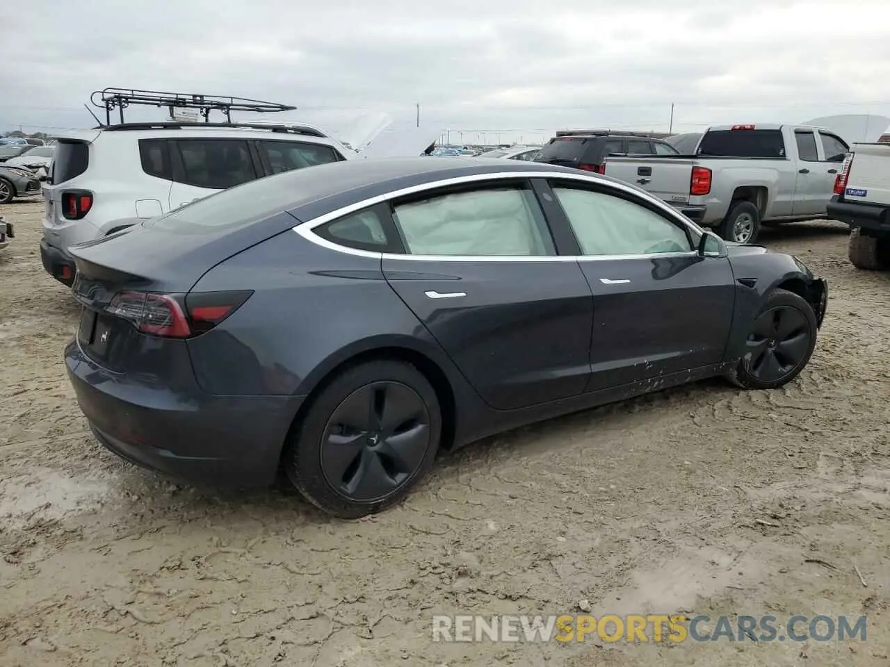 3 Photograph of a damaged car 5YJ3E1EA4LF799034 TESLA MODEL 3 2020