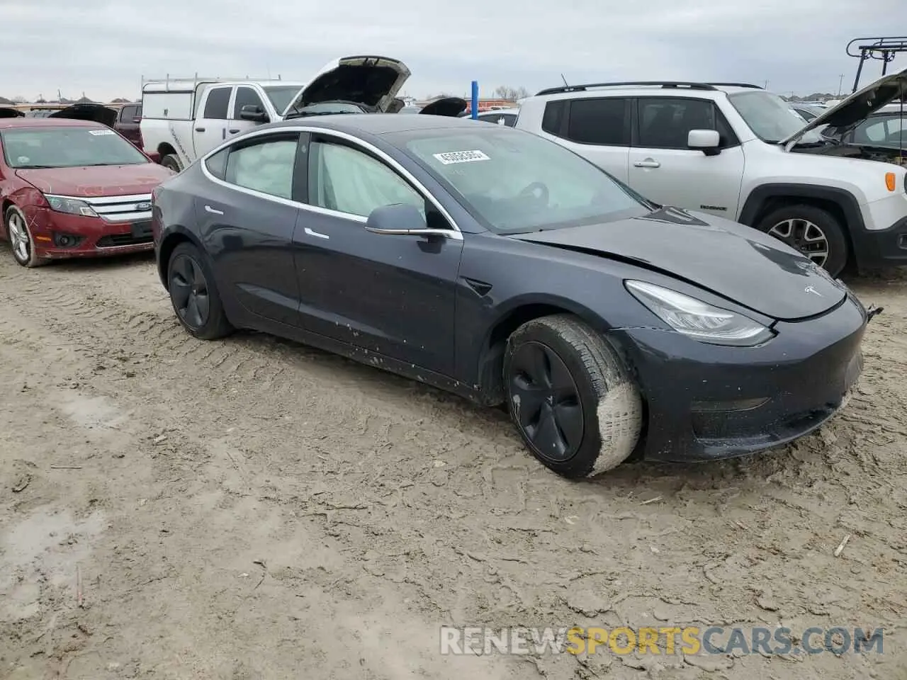 4 Photograph of a damaged car 5YJ3E1EA4LF799034 TESLA MODEL 3 2020
