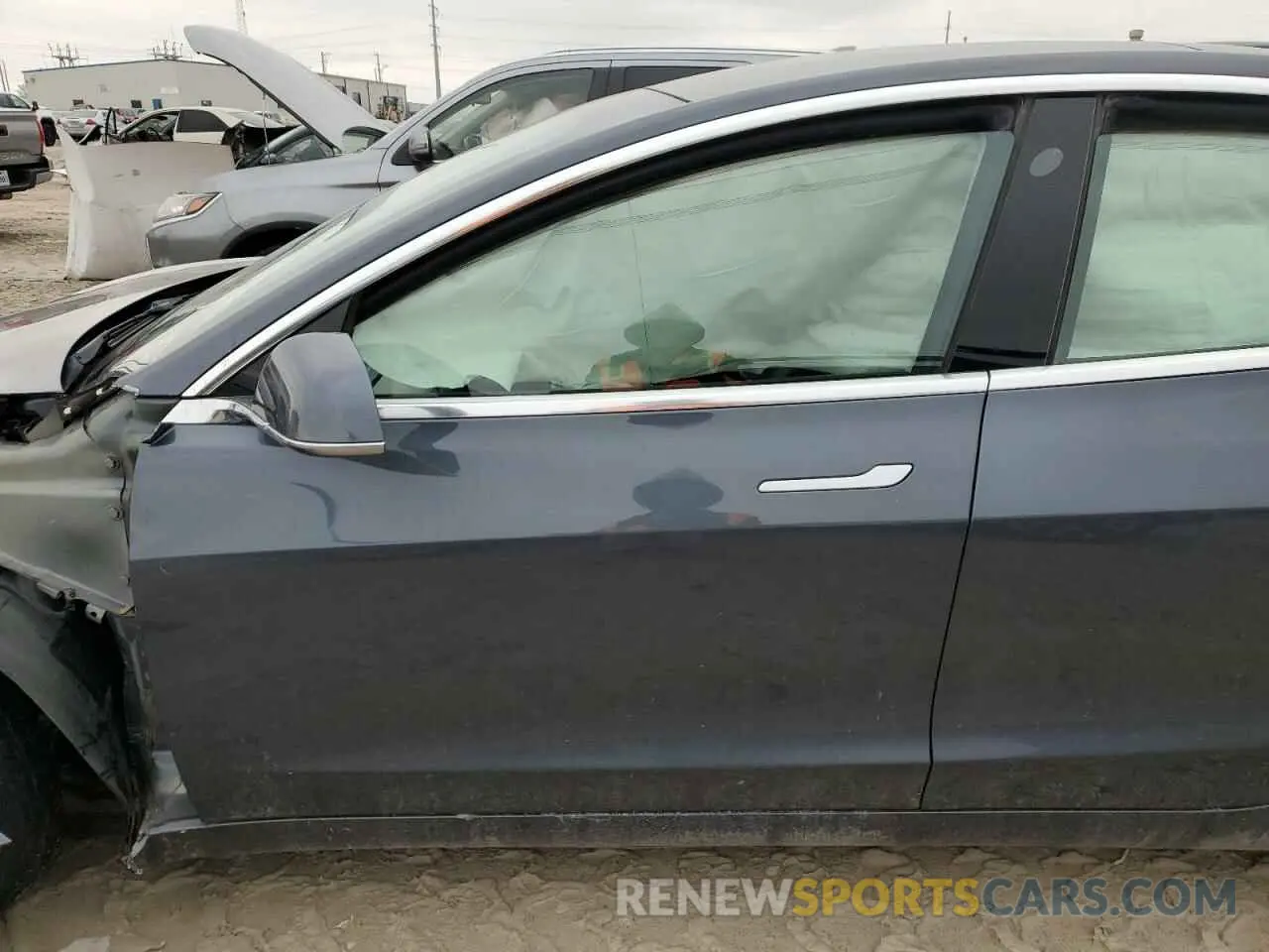 7 Photograph of a damaged car 5YJ3E1EA4LF799034 TESLA MODEL 3 2020