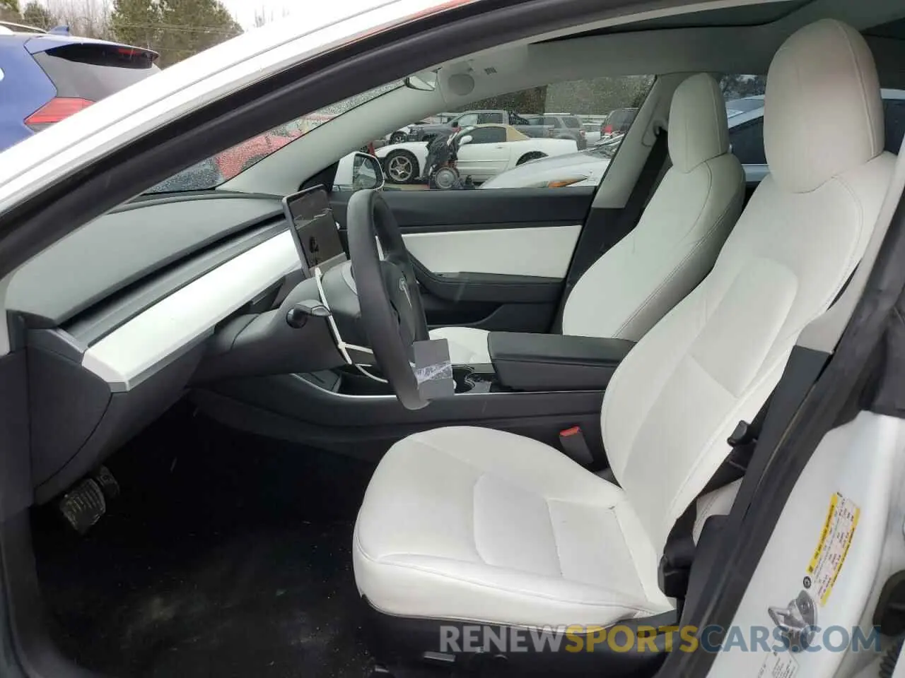 7 Photograph of a damaged car 5YJ3E1EA4LF805236 TESLA MODEL 3 2020