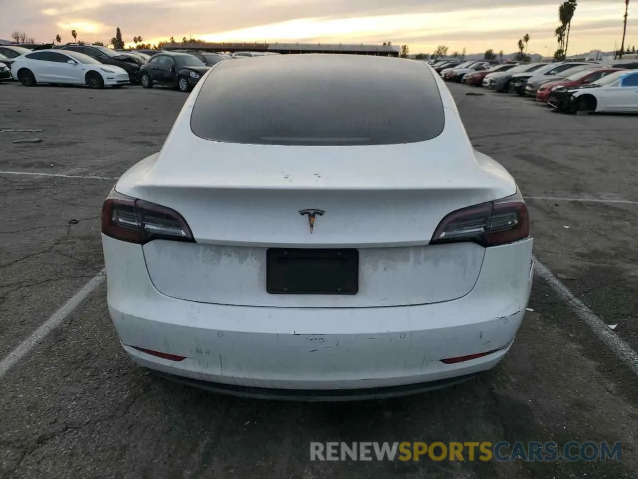 6 Фотография поврежденного автомобиля 5YJ3E1EA4LF806421 TESLA MODEL 3 2020