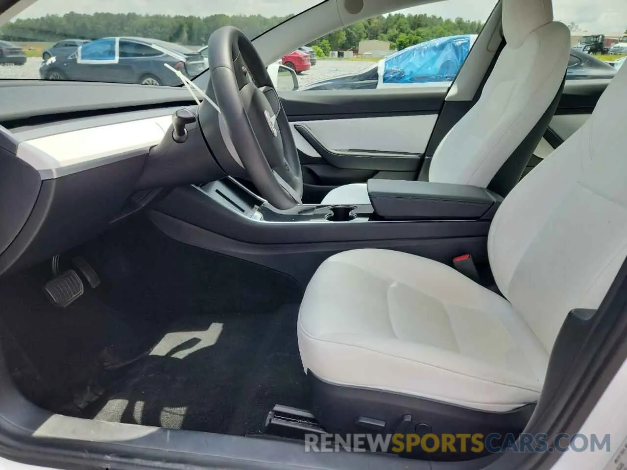 7 Photograph of a damaged car 5YJ3E1EA5LF599103 TESLA MODEL 3 2020