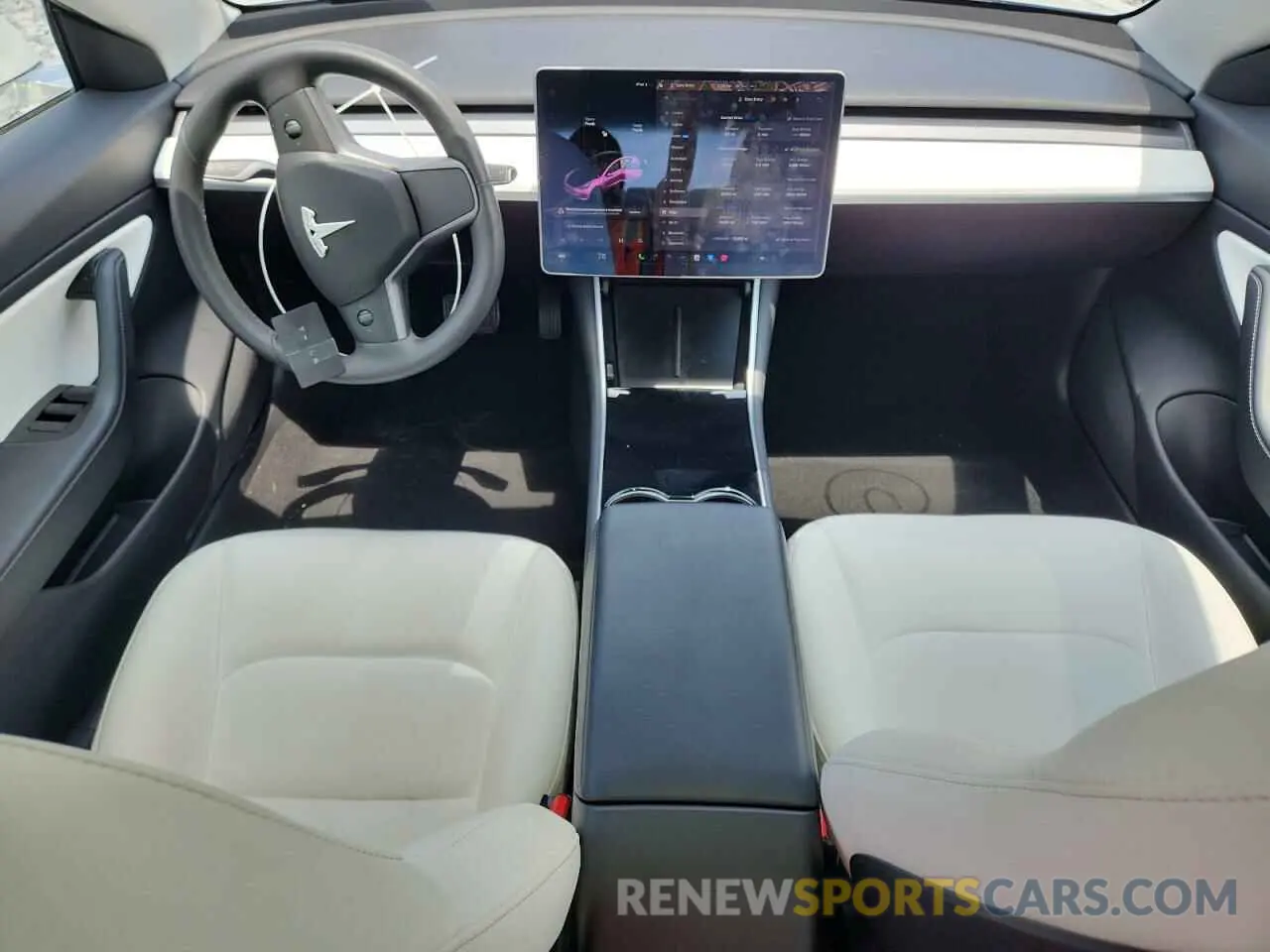 8 Photograph of a damaged car 5YJ3E1EA5LF599103 TESLA MODEL 3 2020