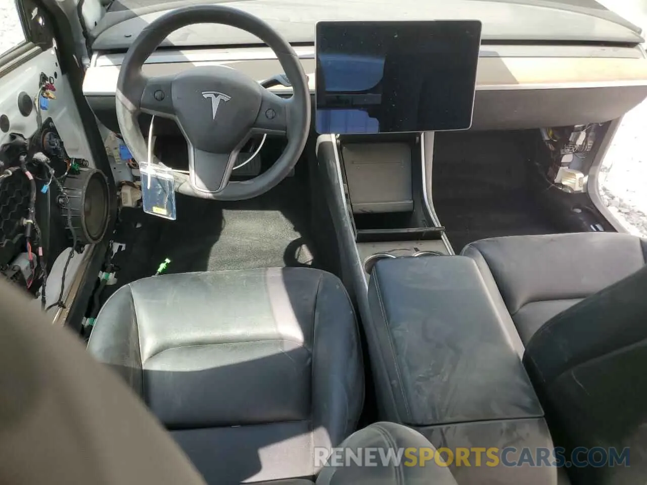 8 Фотография поврежденного автомобиля 5YJ3E1EA5LF612626 TESLA MODEL 3 2020