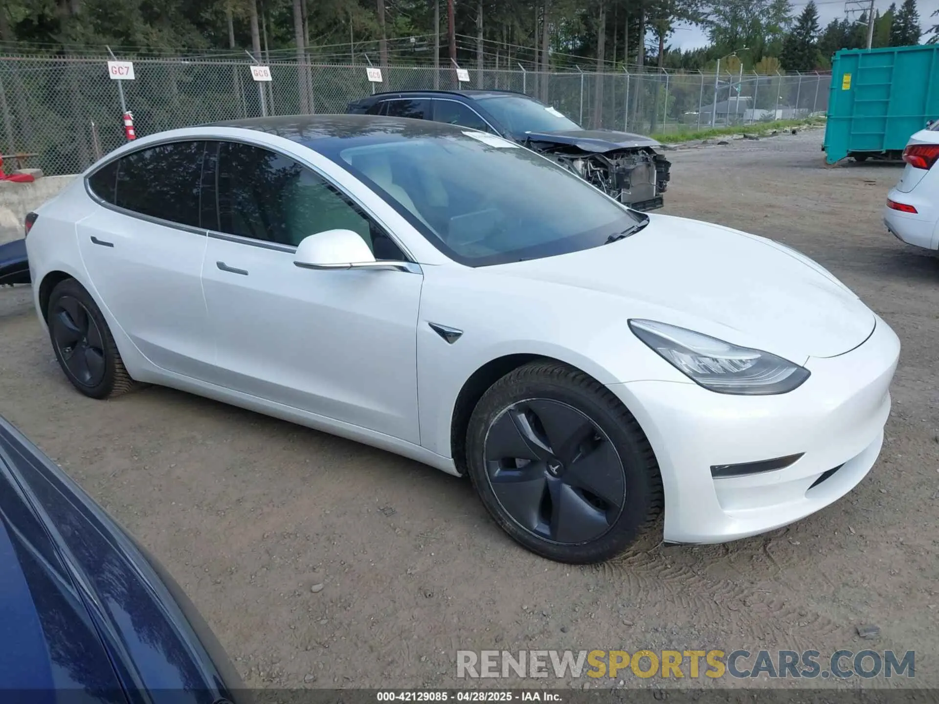 14 Фотография поврежденного автомобиля 5YJ3E1EA5LF613002 TESLA MODEL 3 2020