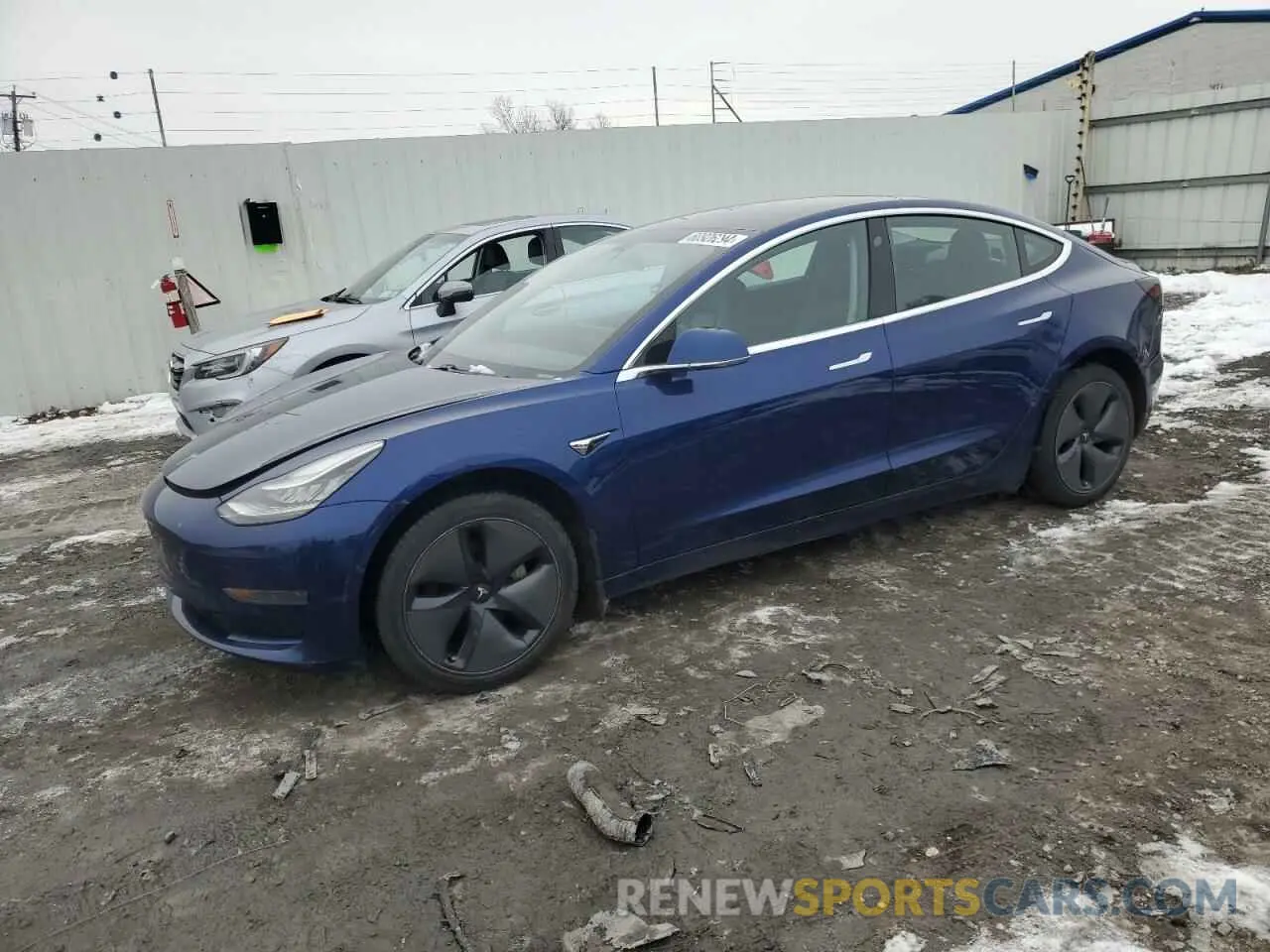1 Photograph of a damaged car 5YJ3E1EA5LF625456 TESLA MODEL 3 2020