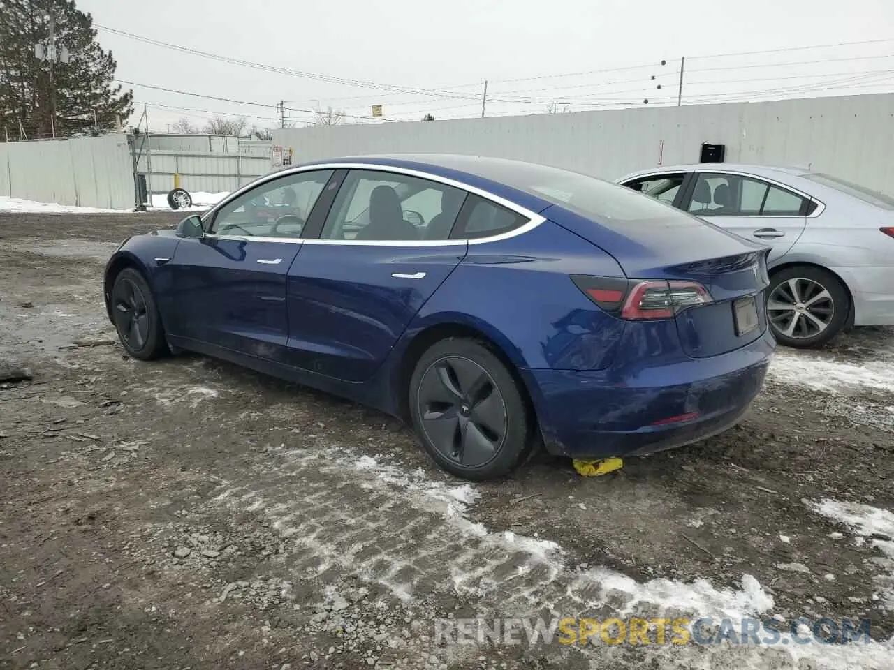 2 Photograph of a damaged car 5YJ3E1EA5LF625456 TESLA MODEL 3 2020