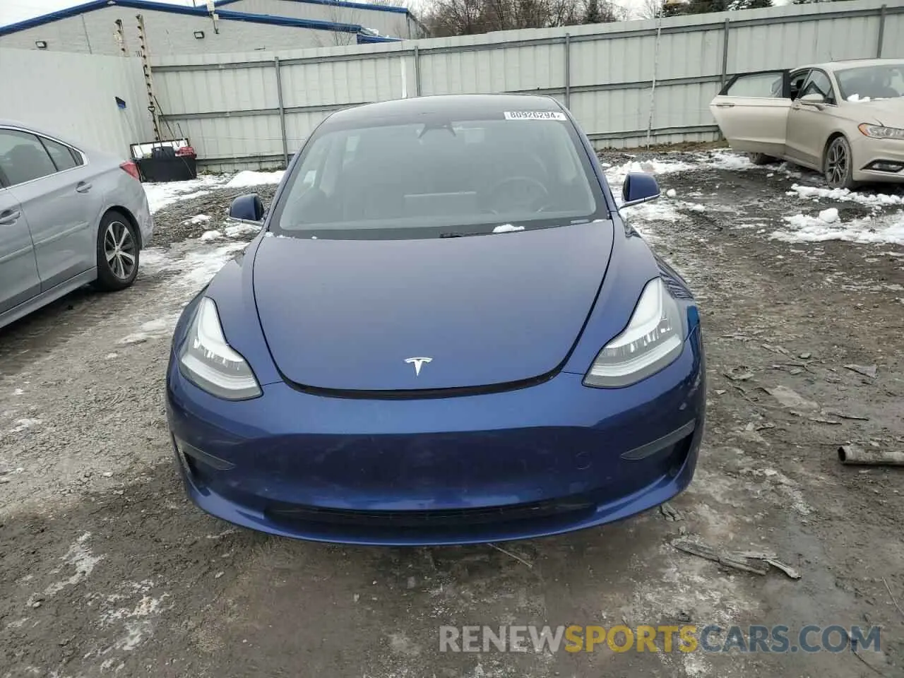 5 Photograph of a damaged car 5YJ3E1EA5LF625456 TESLA MODEL 3 2020