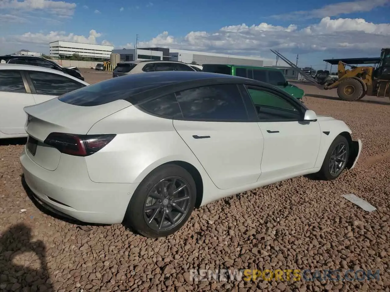 3 Фотография поврежденного автомобиля 5YJ3E1EA5LF633069 TESLA MODEL 3 2020