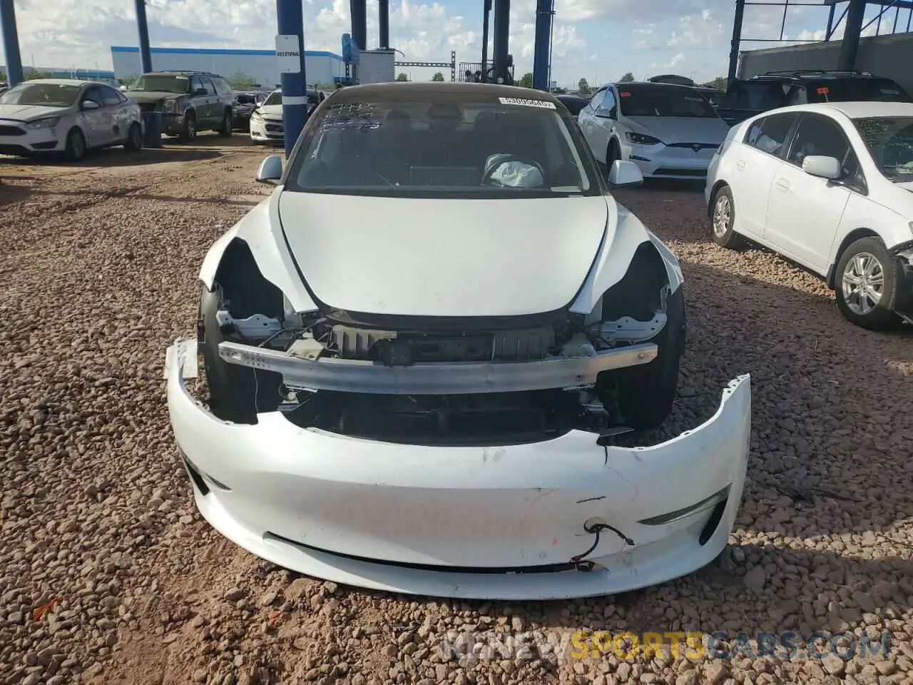5 Фотография поврежденного автомобиля 5YJ3E1EA5LF633069 TESLA MODEL 3 2020