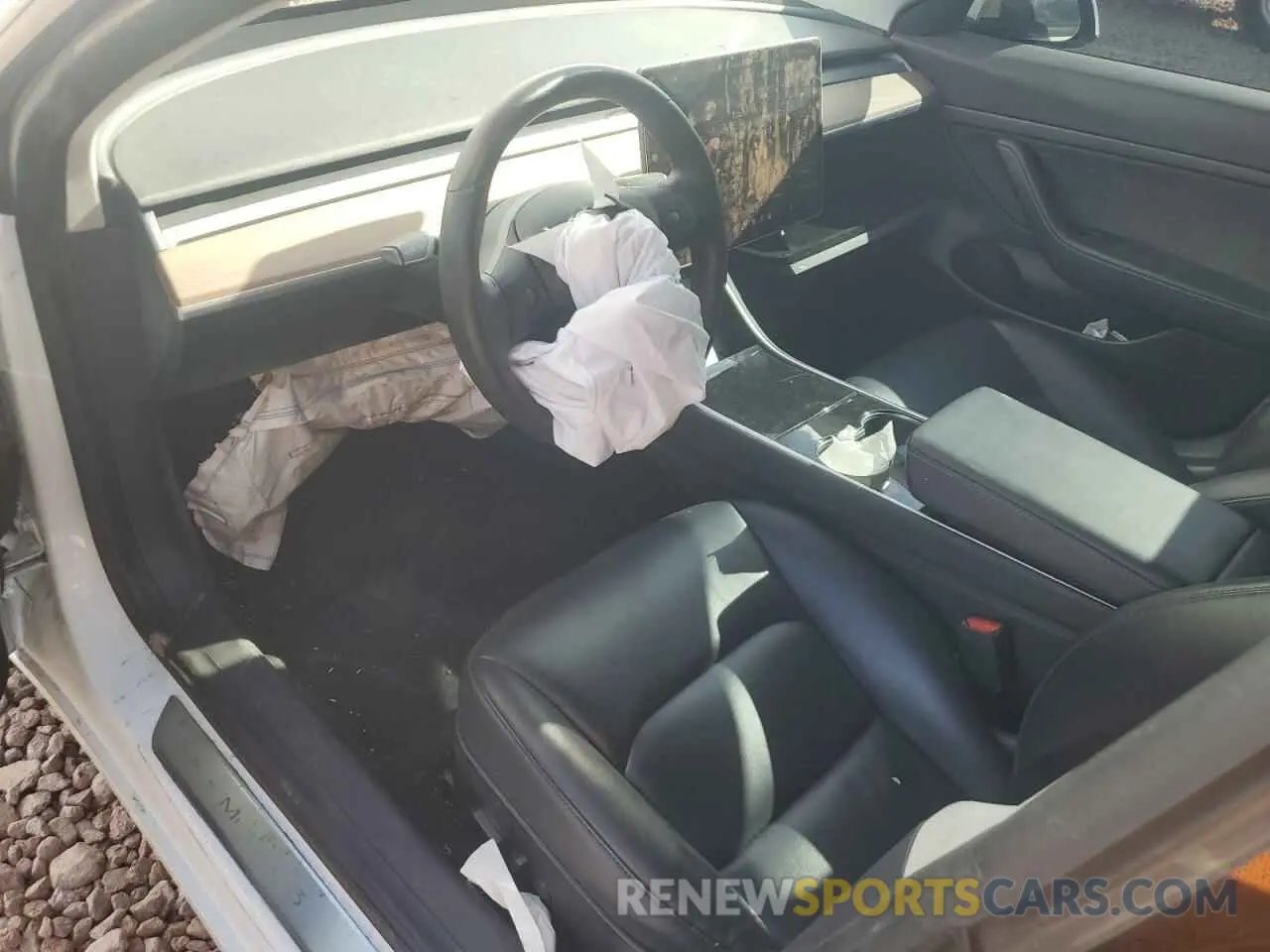 8 Фотография поврежденного автомобиля 5YJ3E1EA5LF633069 TESLA MODEL 3 2020