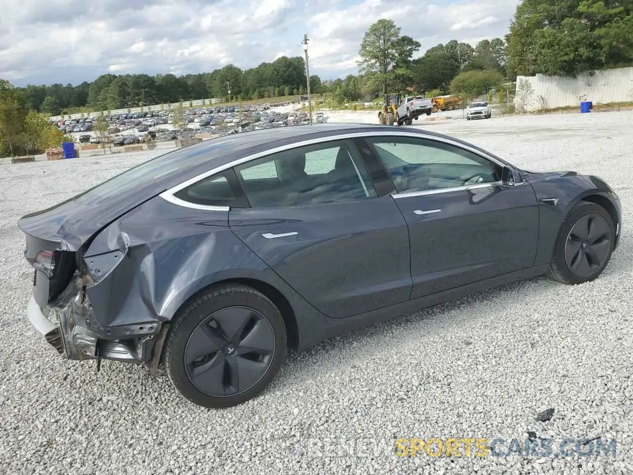 3 Photograph of a damaged car 5YJ3E1EA5LF644038 TESLA MODEL 3 2020