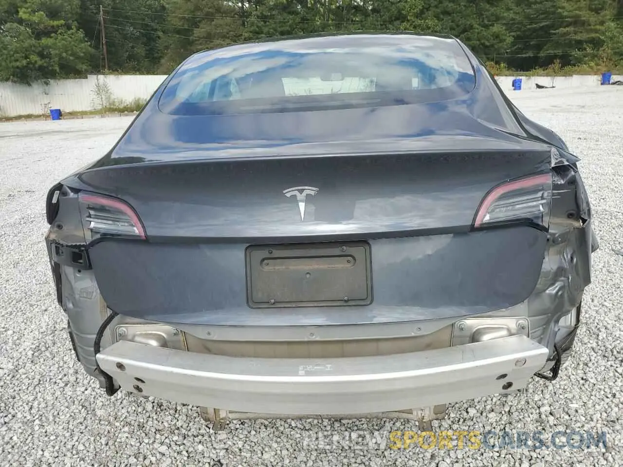 6 Photograph of a damaged car 5YJ3E1EA5LF644038 TESLA MODEL 3 2020