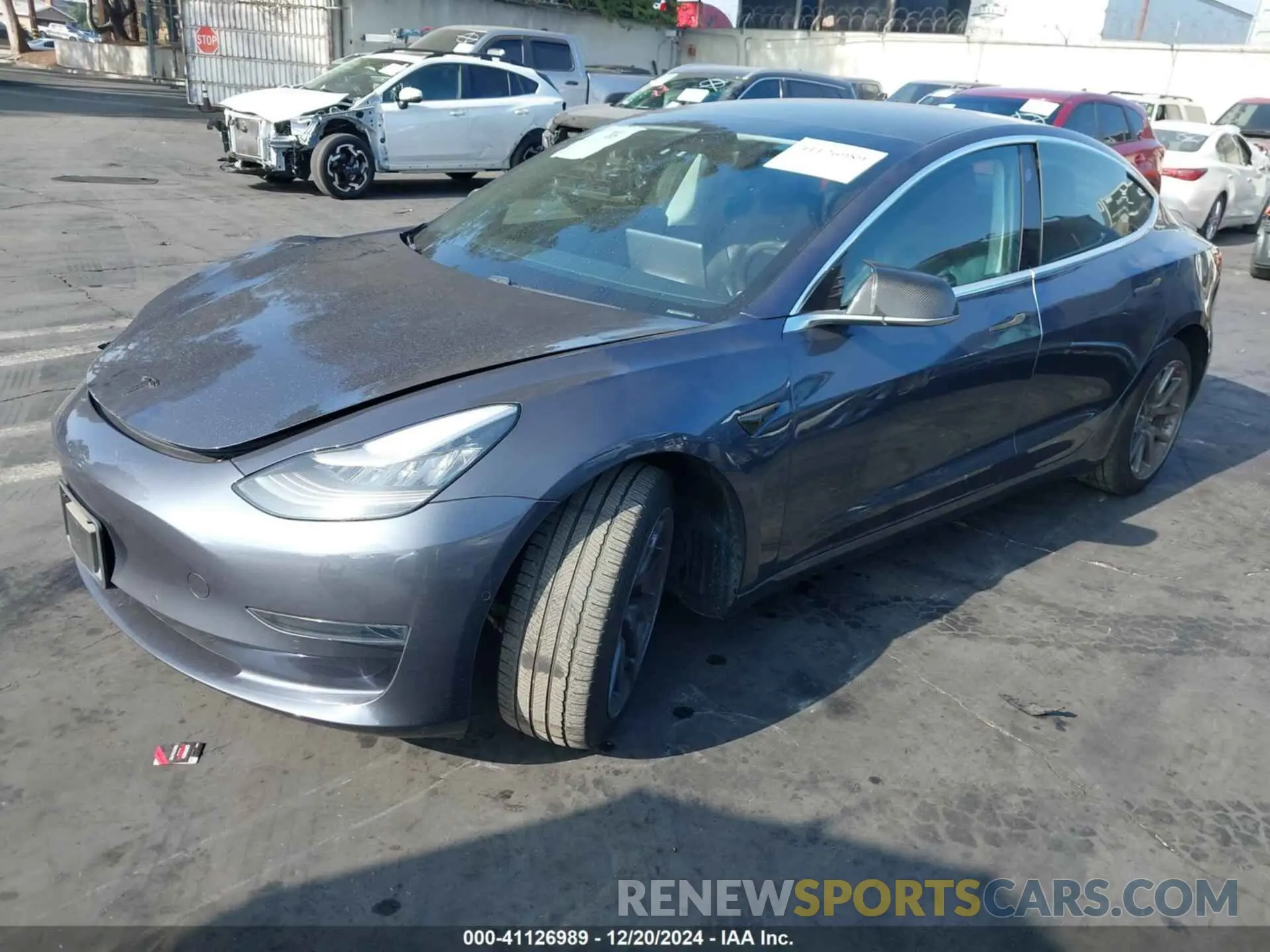 2 Фотография поврежденного автомобиля 5YJ3E1EA5LF644086 TESLA MODEL 3 2020