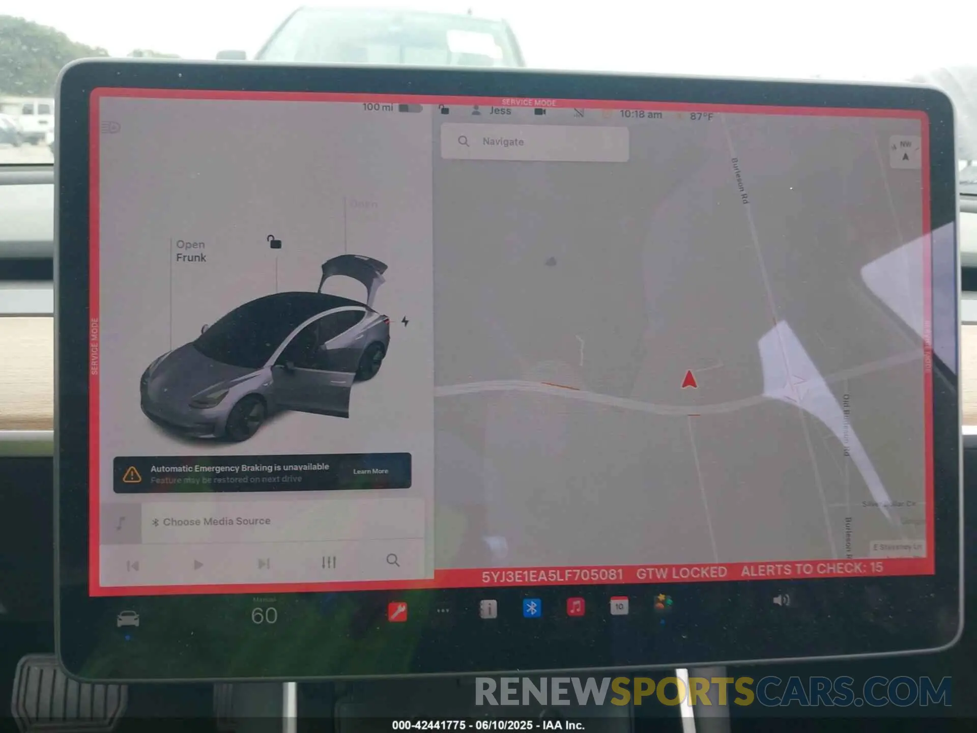 18 Фотография поврежденного автомобиля 5YJ3E1EA5LF705081 TESLA MODEL 3 2020