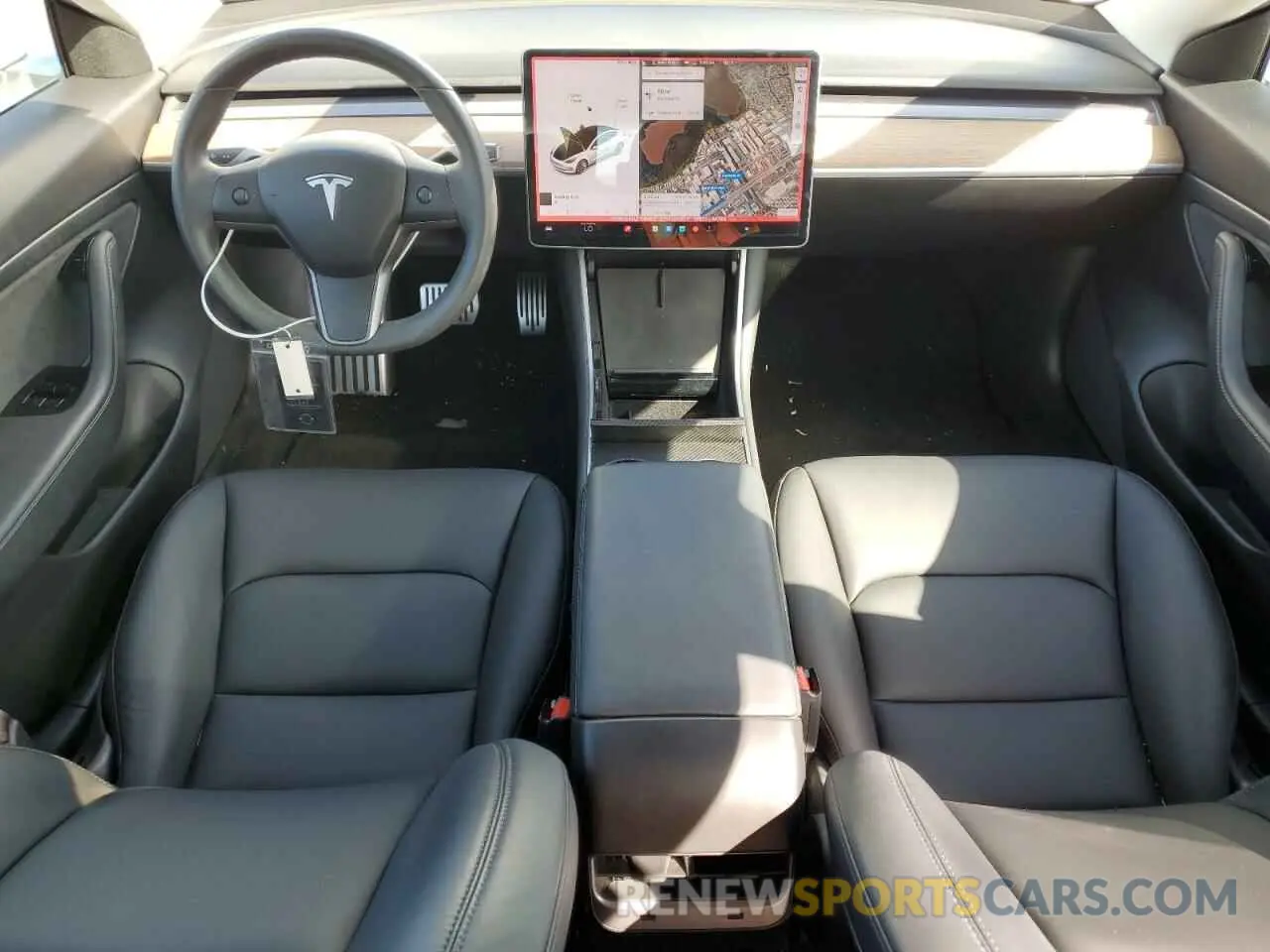 8 Photograph of a damaged car 5YJ3E1EA5LF709003 TESLA MODEL 3 2020