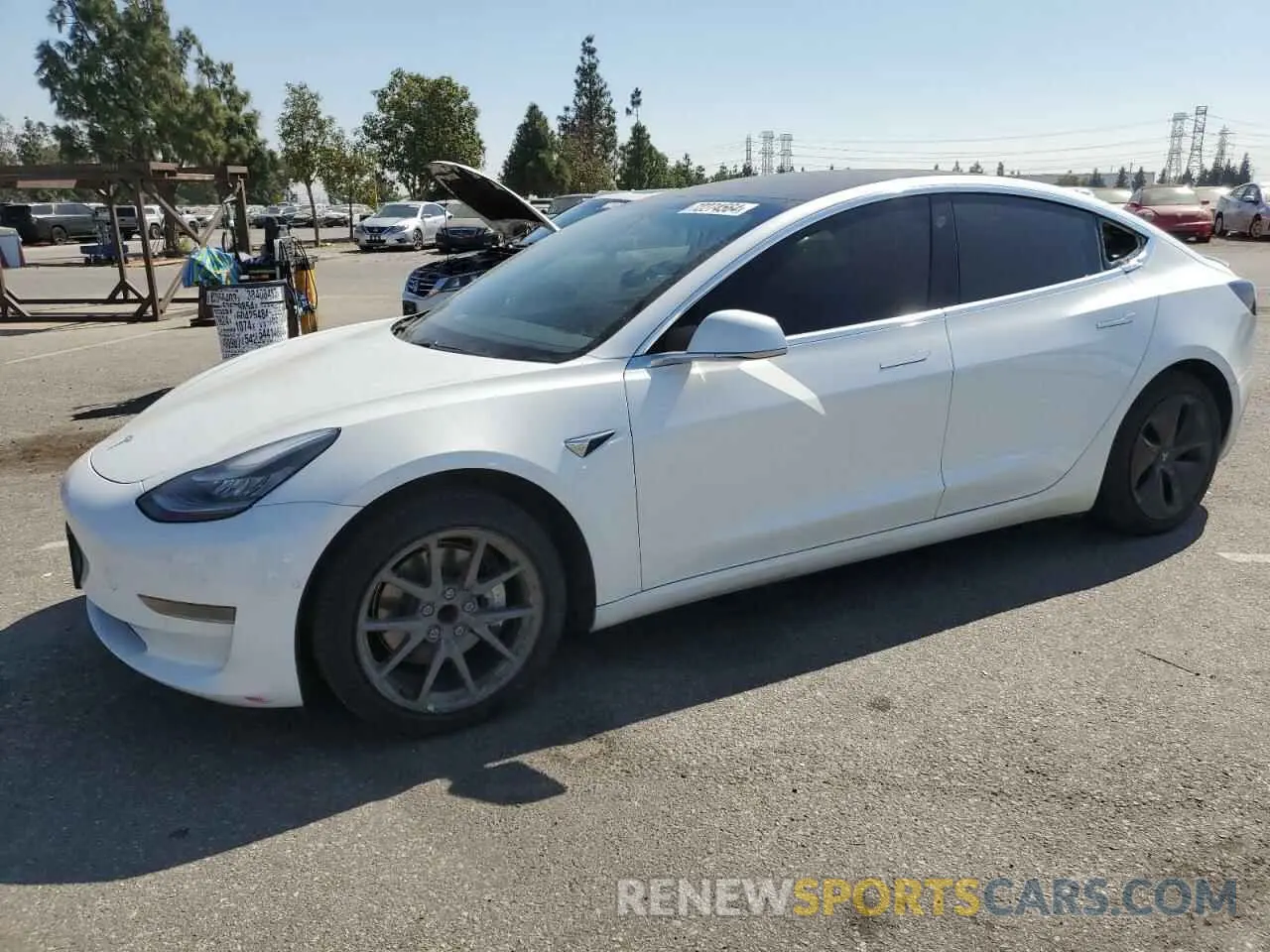 1 Фотография поврежденного автомобиля 5YJ3E1EA5LF740154 TESLA MODEL 3 2020