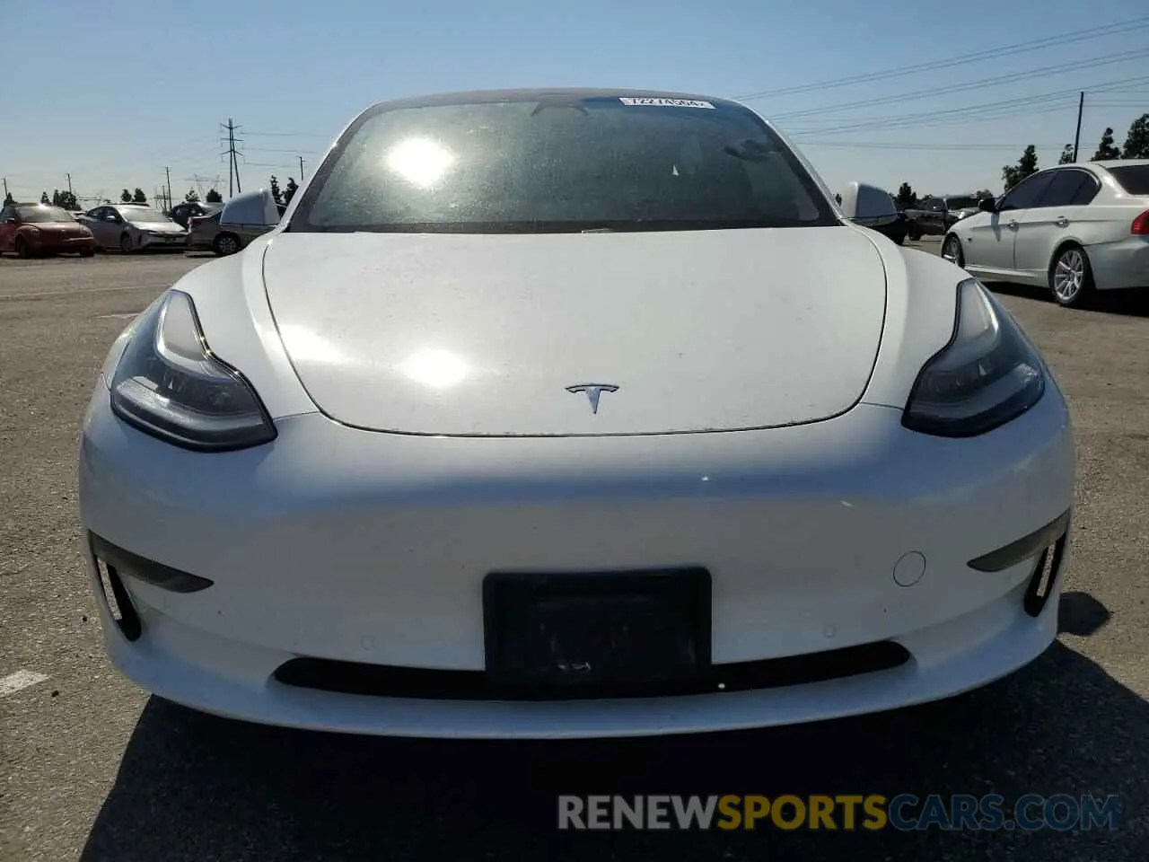 5 Фотография поврежденного автомобиля 5YJ3E1EA5LF740154 TESLA MODEL 3 2020